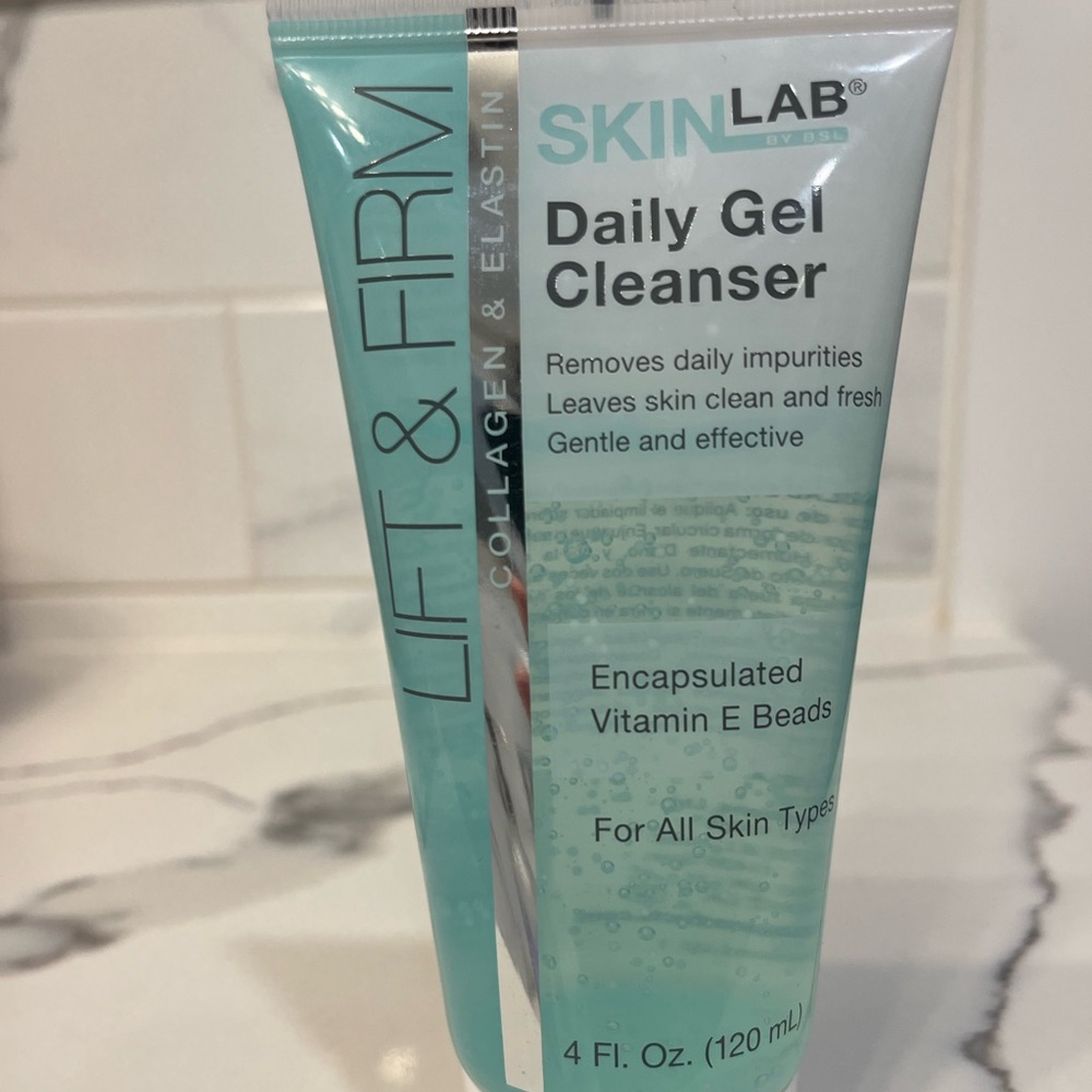 Skinlab Lift & Firm Daily Gel Cleanser w/ Collagen Elastin & Vitamin E 4 oz